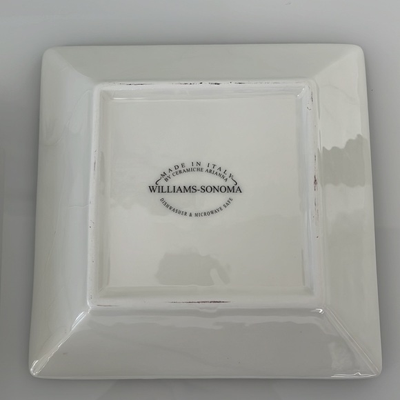 Williams-Sonoma Square Leaf Italian Pasta Bowls - Set of 2 - Picture 4 of 12